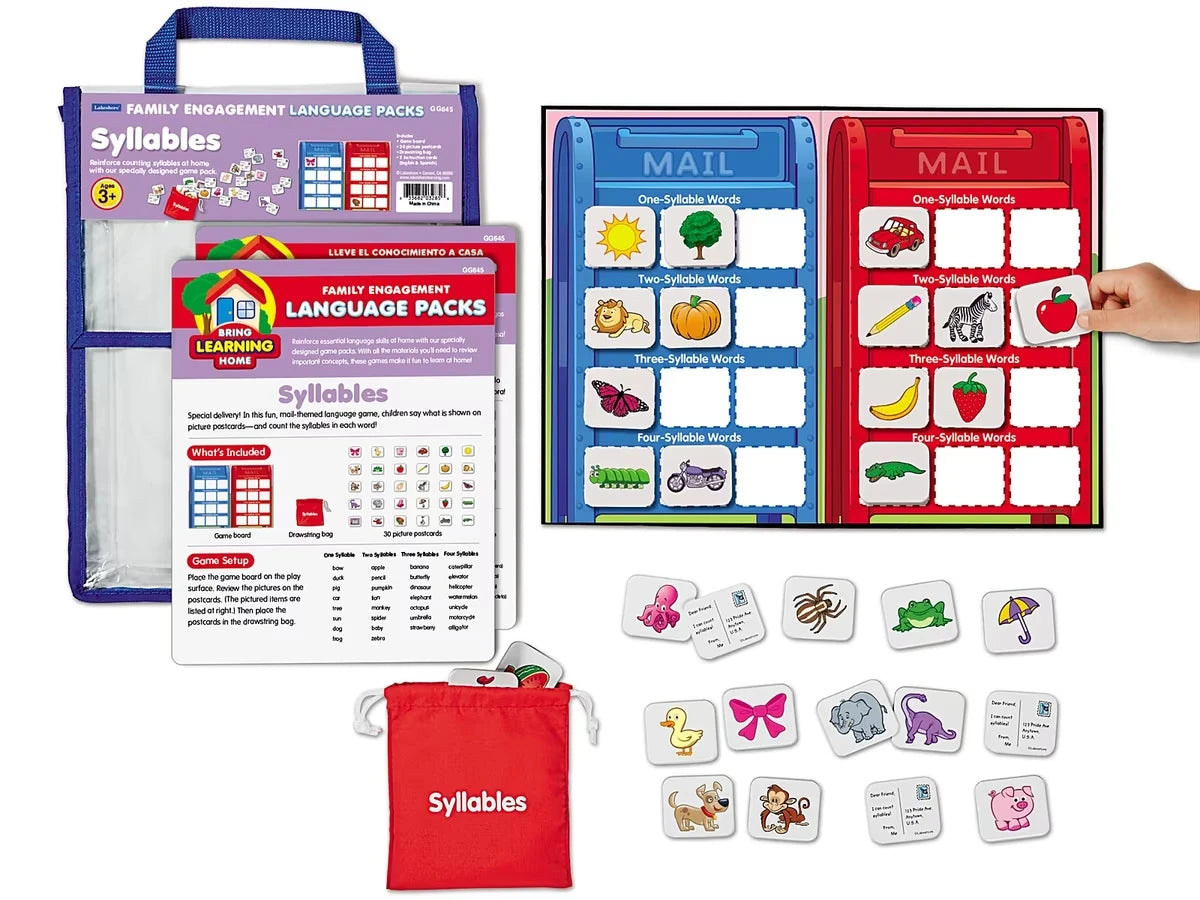 Syllables Family Engagement Pack - US 8547