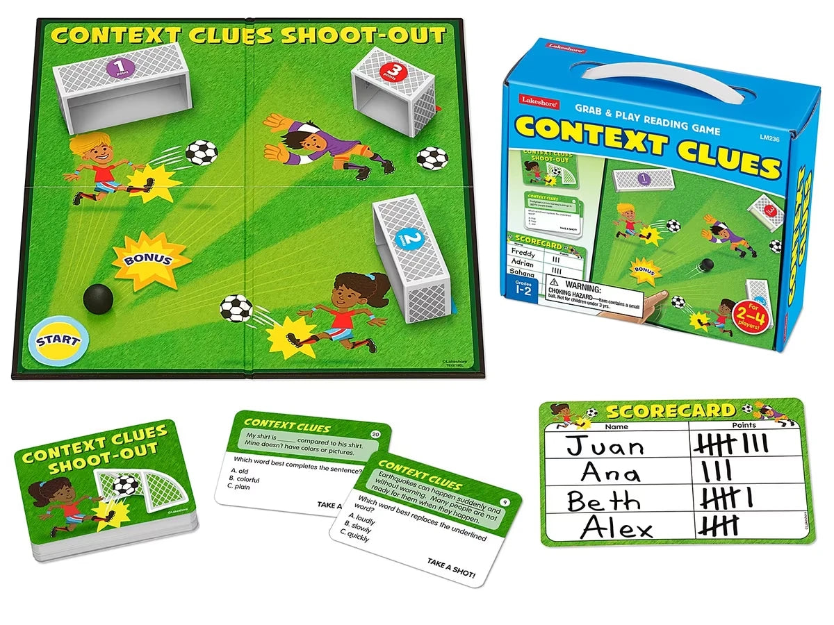 Context Clues Grab & Play Game - Gr. 1-2 - US 4779