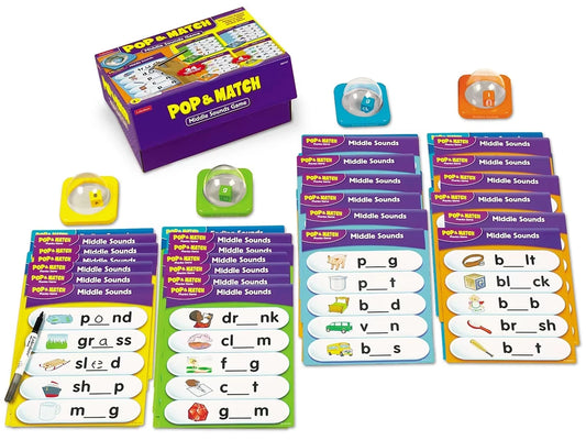 Pop & Match Middle Sounds Game Box - US 3049
