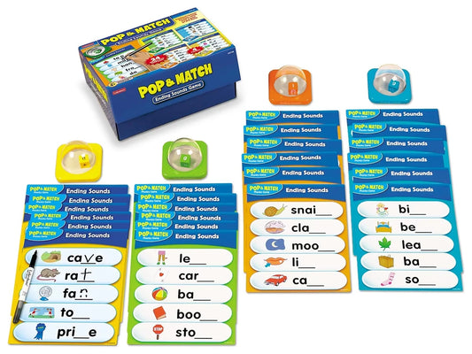 Pop & Match Ending Sounds Game Box - US 8506