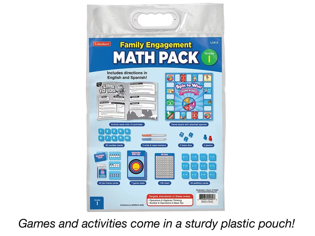 Family Engagement Math Pack - Gr. 1 - US 9447