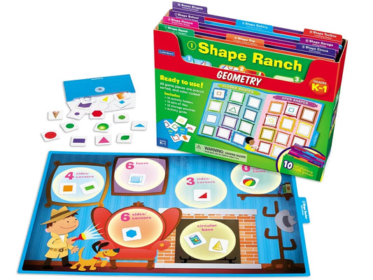 Geometry Folder Game Library - K-Gr. 1 - US 3343