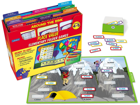 Place Value Folder Game Library - Gr. 4-5 - US 8622