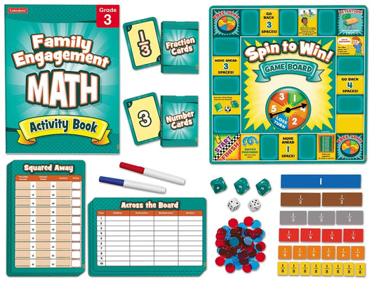Family Engagement Math Pack - Gr. 3 - US 6995