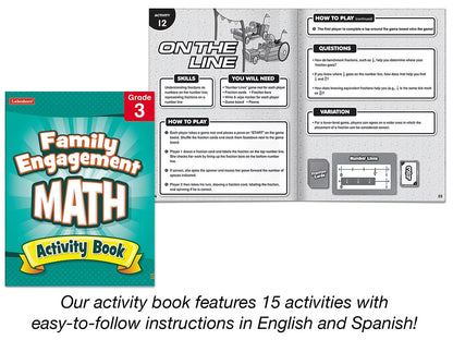 Family Engagement Math Pack - Gr. 3 - US 6995