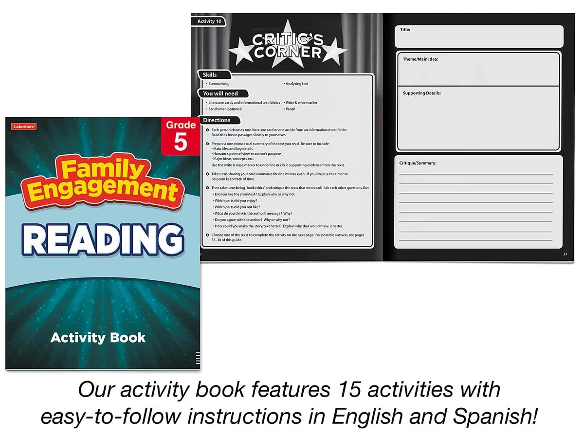 Family Engagement Reading Pack - Gr. 5 - US 1397