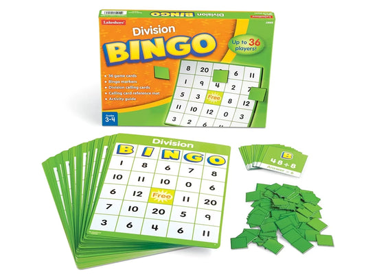 Division Bingo - US 7596