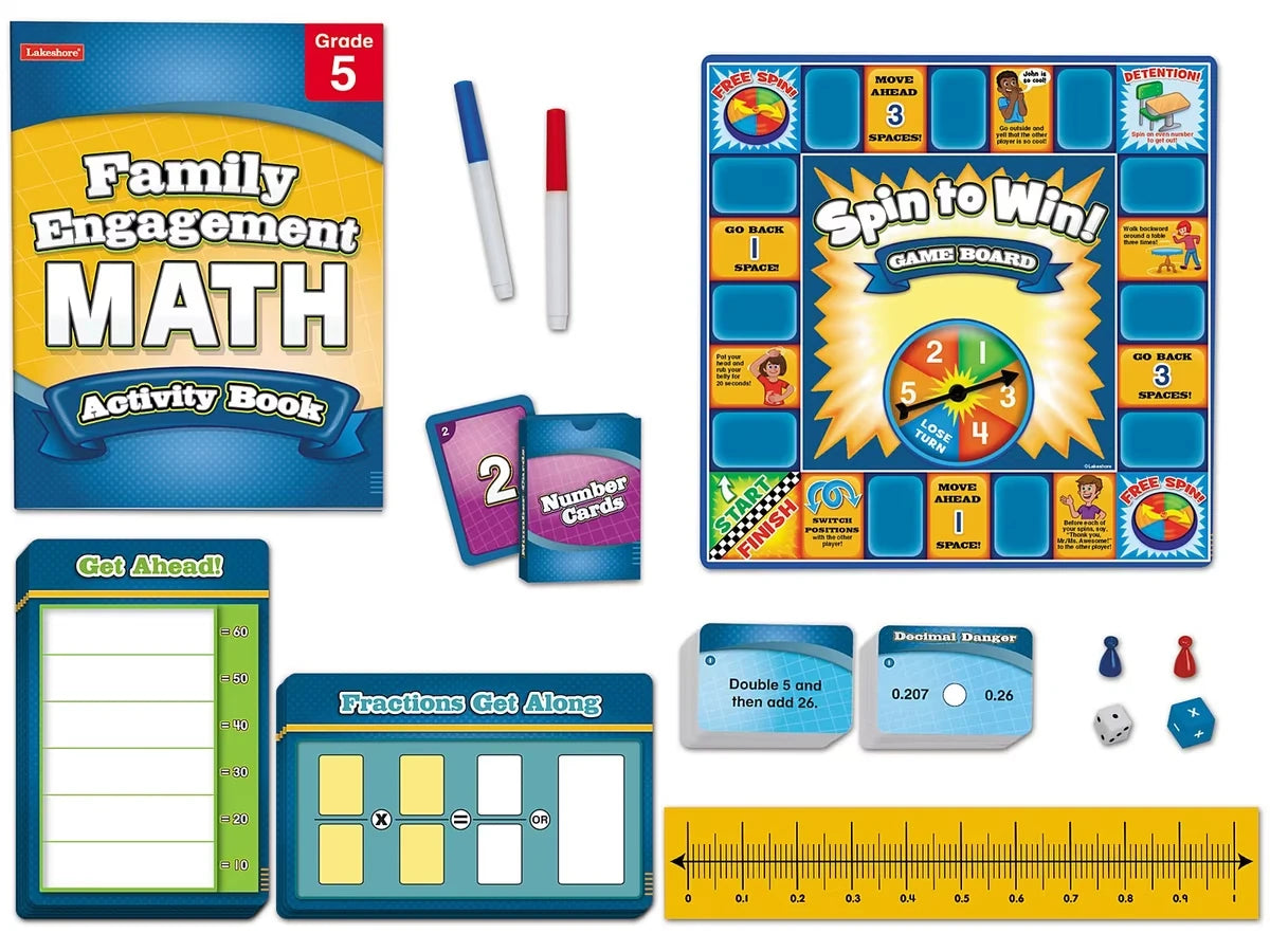 Family Engagement Math Pack - Gr. 5 - US 2844