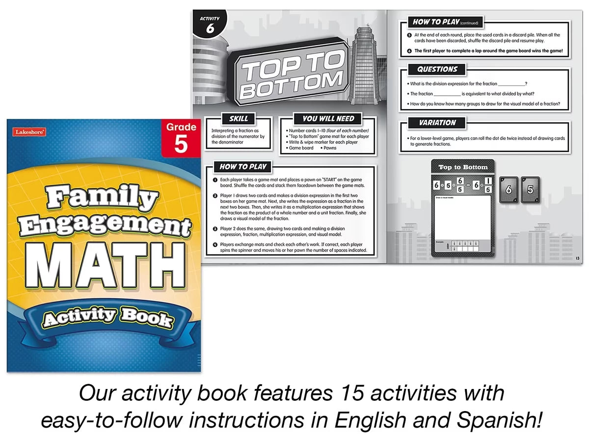 Family Engagement Math Pack - Gr. 5 - US 2844