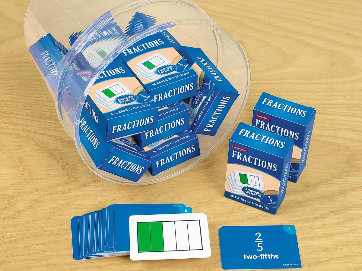 Fractions Practice Cards - US 6360