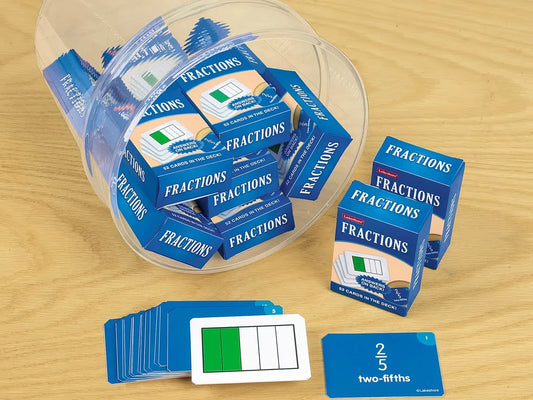 Fractions Practice Cards - US 6360
