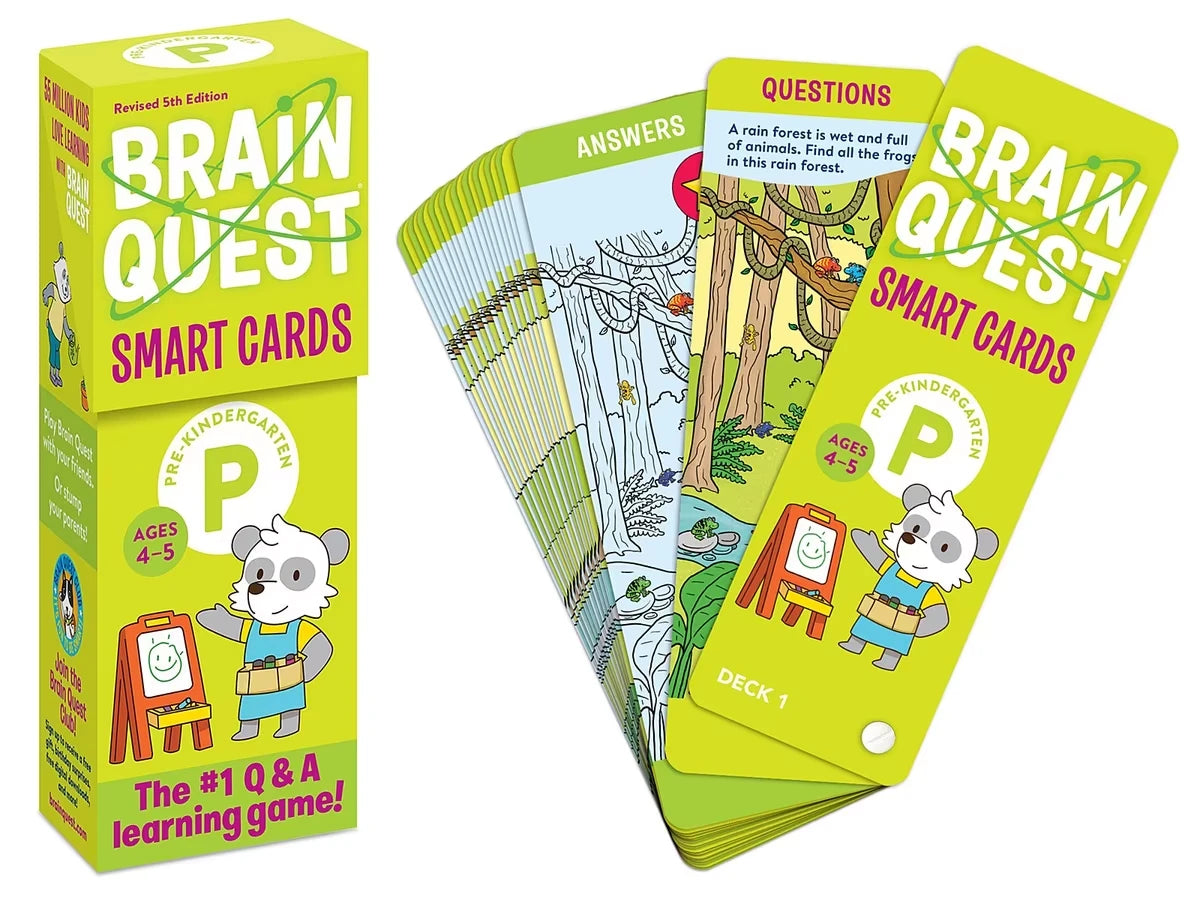 Brain Quest Challenge Cards - Pre-K - US 2673