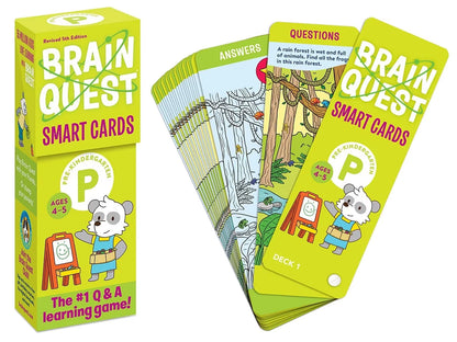Brain Quest Challenge Cards - Pre-K - US 2673