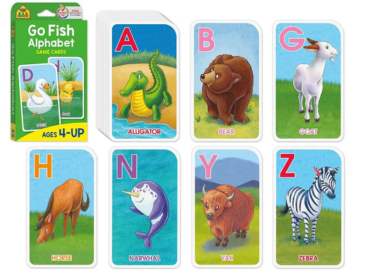 Go Fish Alphabet Game Cards - US 4953