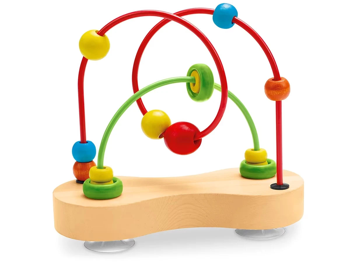 Double Bubble Wooden Beads Maze - US 8867