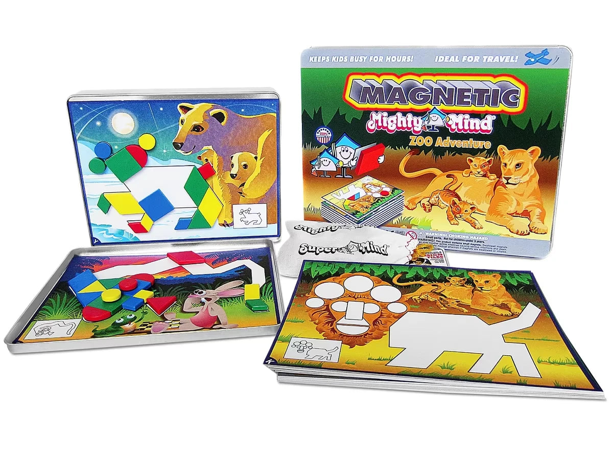Magnetic MightyMind® Logic Puzzle - Zoo Adventure - US 5640