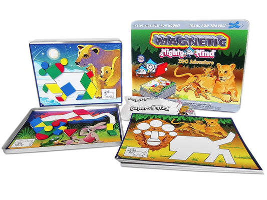 Magnetic MightyMind® Logic Puzzle - Zoo Adventure - US 5640