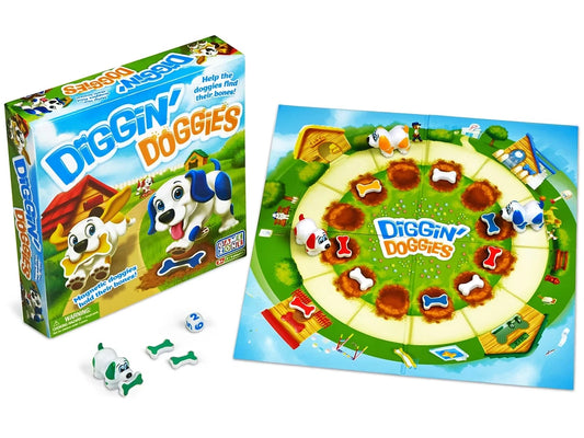 Diggin’ Doggies Color Match Game - US 3388