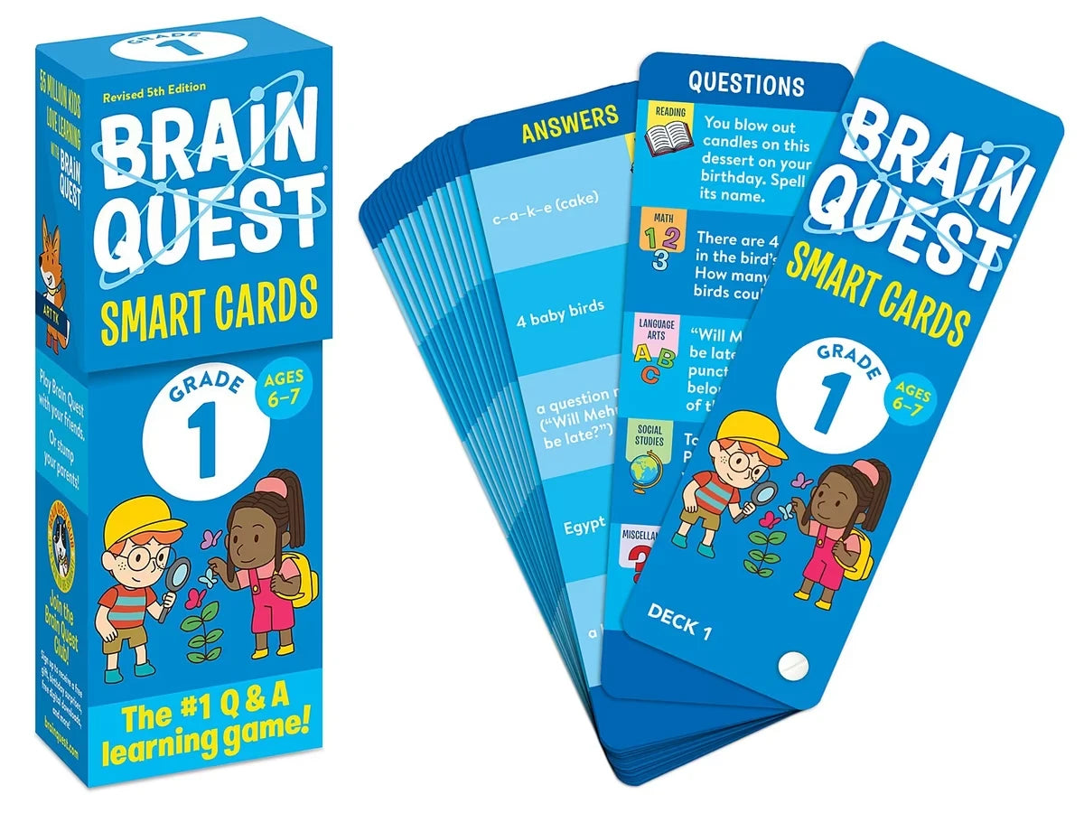 Brain Quest Challenge Cards - Gr. 1 - US 1736