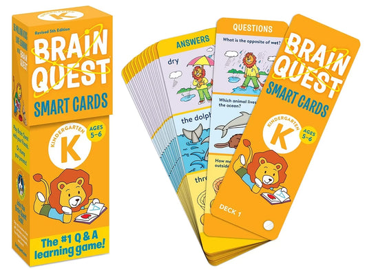 Brain Quest Challenge Cards - Kindergarten - US 2293