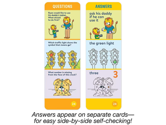 Brain Quest Challenge Cards - Kindergarten - US 2293
