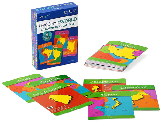 World GeoCard Game - US 3648