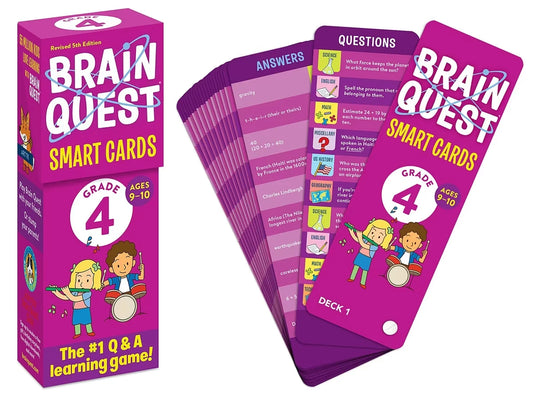 Brain Quest Challenge Cards - Gr. 4 - US 3097