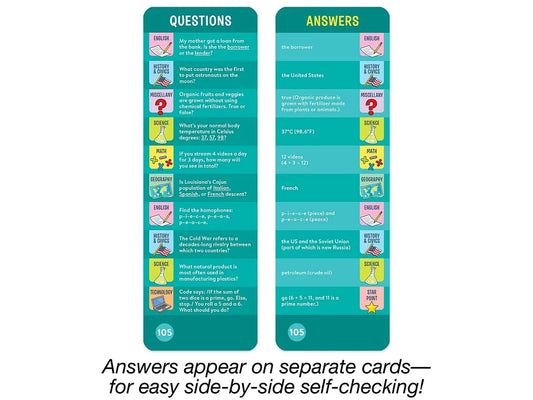 Brain Quest Challenge Cards - Gr. 5 - US 3466