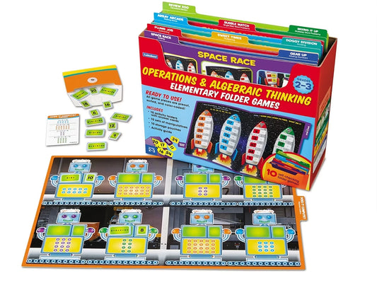 Operations & Algebraic Thinking Folder Game Library - Gr. 2-3 - US 9913