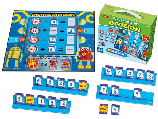 Division Grab & Play Game - Gr. 3-4 - US 9618