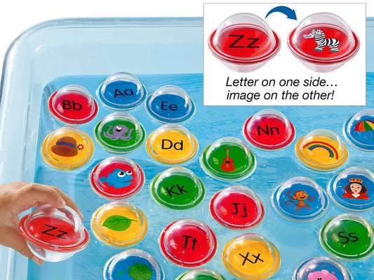 Float & Find Alphabet Bubbles - US 2578