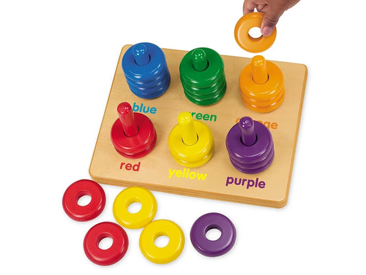 Color Rings Sorting Board - US 8070