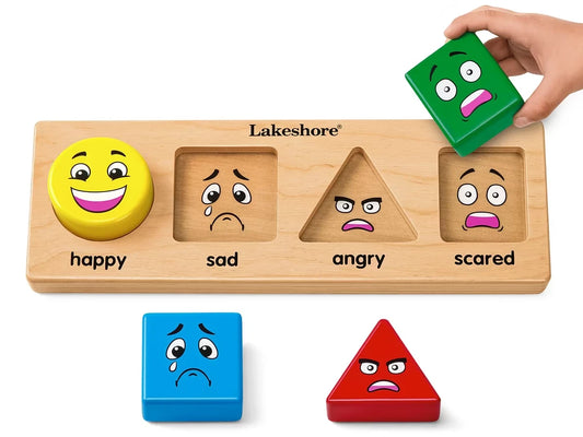 Emotion Match Puzzle Board - US 6332