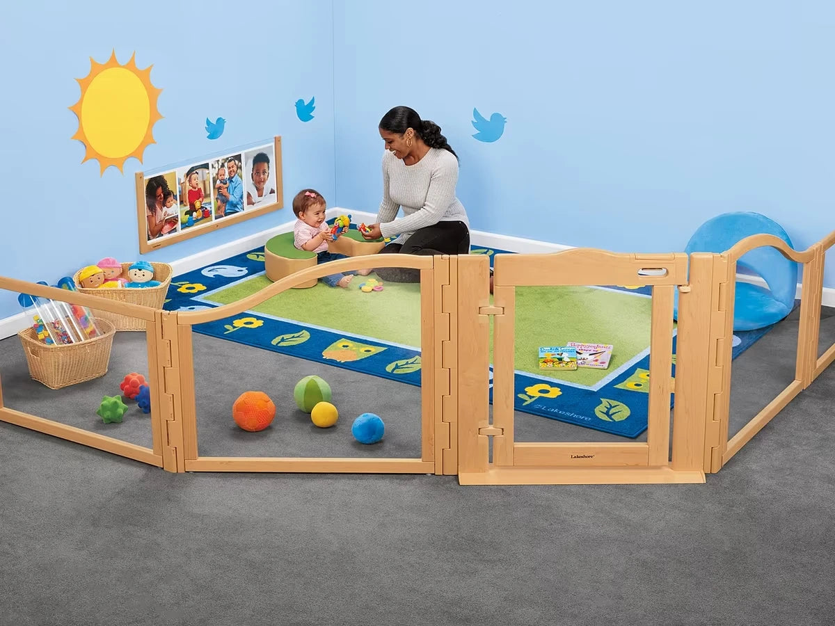 Play-Top Connective Storage Unit with Acrylic Back - US 2969