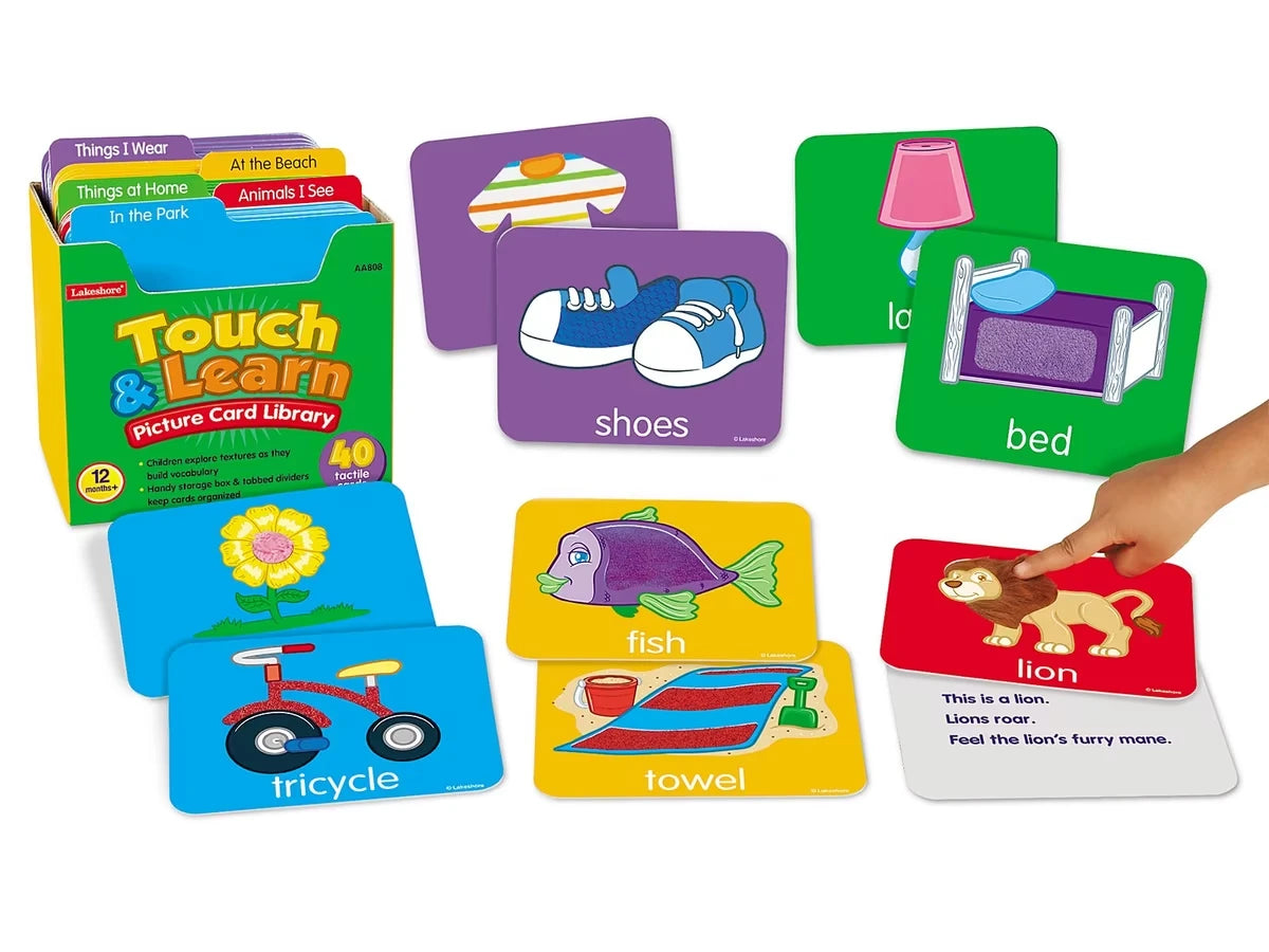 Touch & Learn Picture Card Library - US 6178