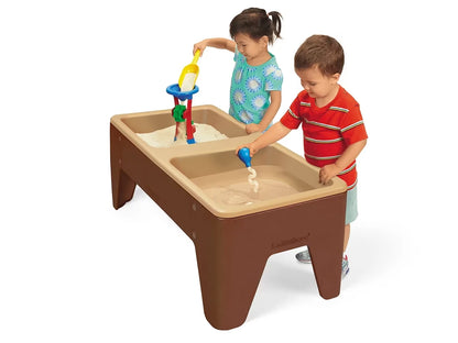 Toddler Two-Station Sand & Water Table - Natural Colors - US 2914