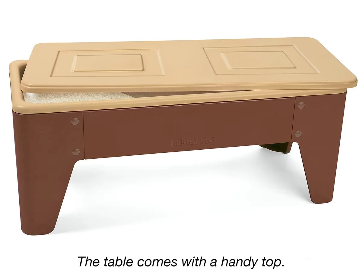 Toddler Two-Station Sand & Water Table - Natural Colors - US 2914