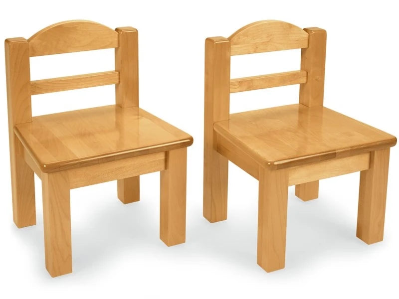 Toddler Hardwood Table & Chairs Set - US 1395