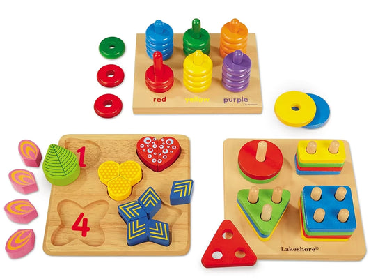 Classic Hardwood Activity Boards - Complete Set - US 3307