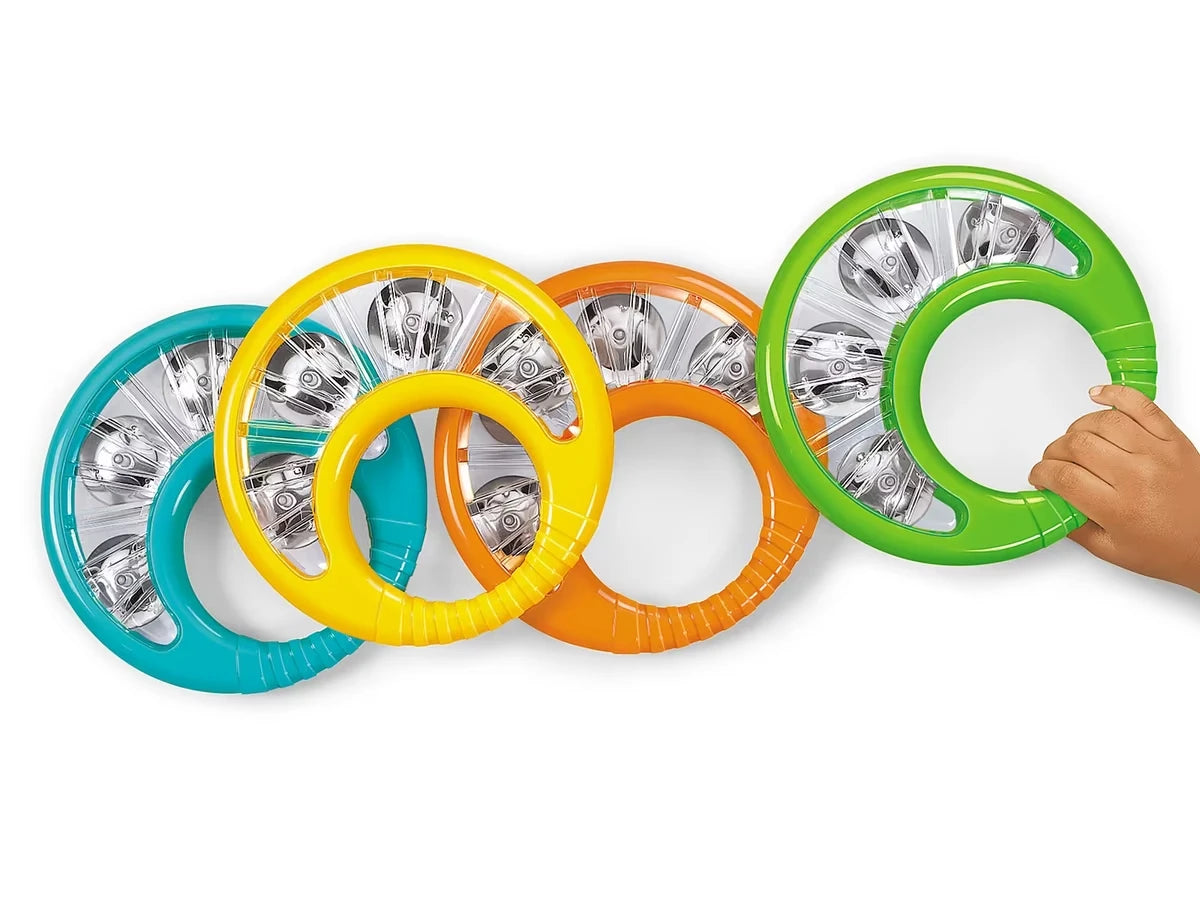 Heavy-Duty Tambourines - Set of 4 - US 6318