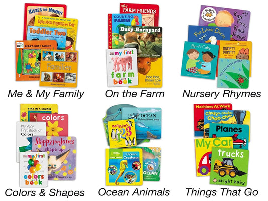 Board Book Theme Libraries - Complete Set - US 6772