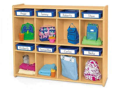 Heavy-Duty Toddler Cubbies & Communication Center - US 4714