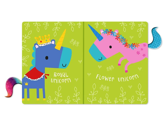 Soft Sensory Unicorn Book - US 4600