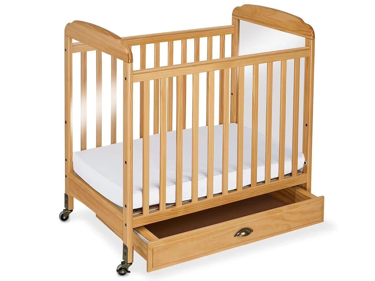 Heavy-Duty Safety Crib with Drawer - US 5764