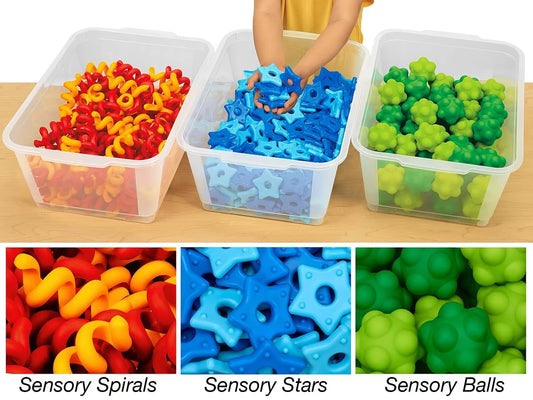 Toddler-Safe Washable Sensory Materials - Complete Set - US 5033