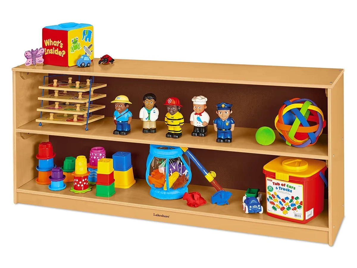 Classic Birch Store Anything Low Classroom Shelves - US 7033