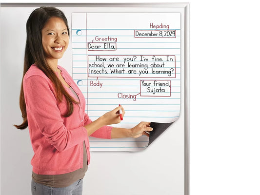 Giant Magnetic Lined Page - US 6132