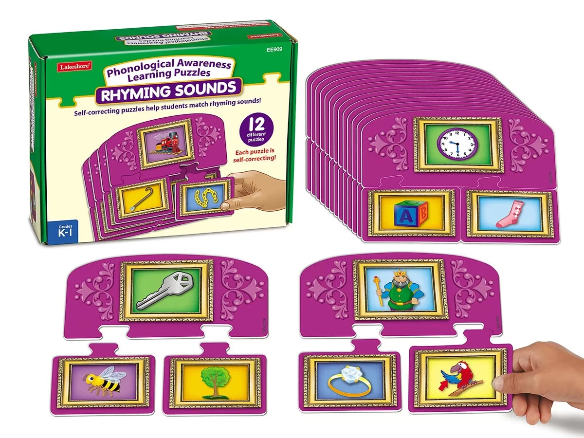 Rhyming Sounds Learning Puzzles - US 4709