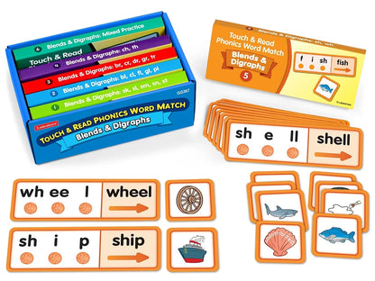 Touch & Read Blends & Digraphs Match - US 7498