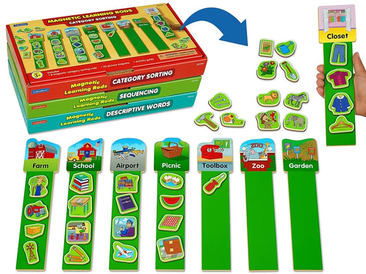 Magnetic Language Rods - Complete Set - US 2458